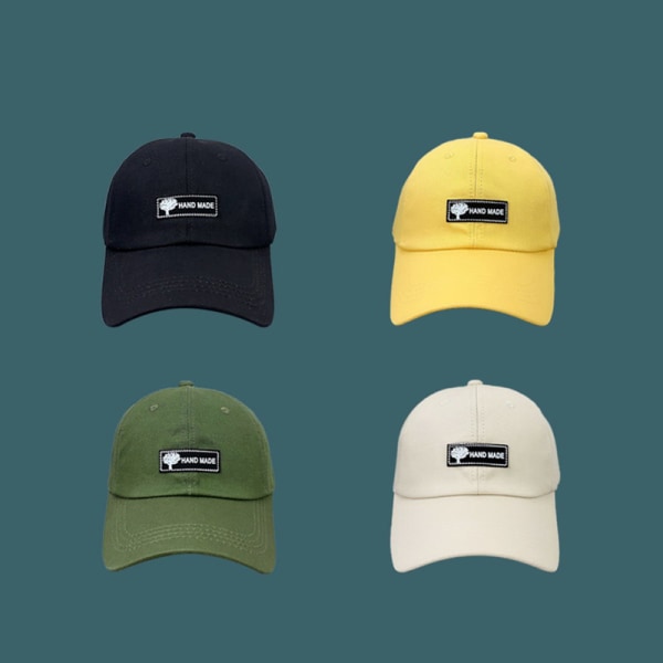 Brillehette for menn Solbriller Sunshade Wild baseballcaps Black M