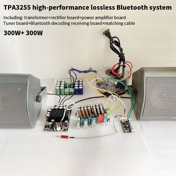 Digital 2.0 Channel 600W o Power Amplifier Board HIFI Stereo
