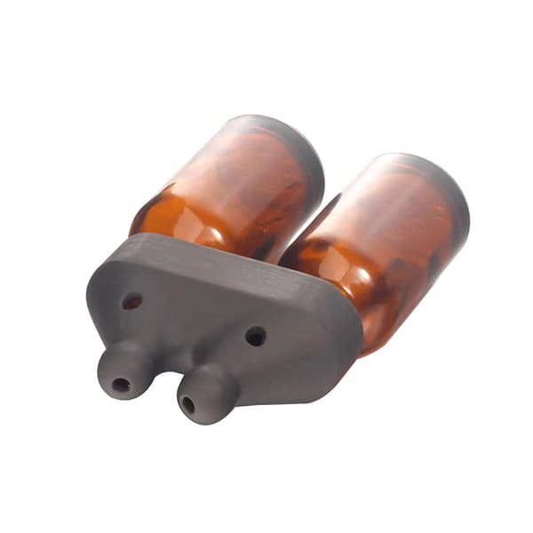 Läckagesäker Aroma Eterisk Oljeinhalator Dubbel Botten Eterisk double bottle