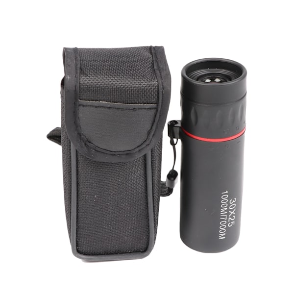 HD 30x25 Monocular Telescope Kikkert Zooming Fokus Black