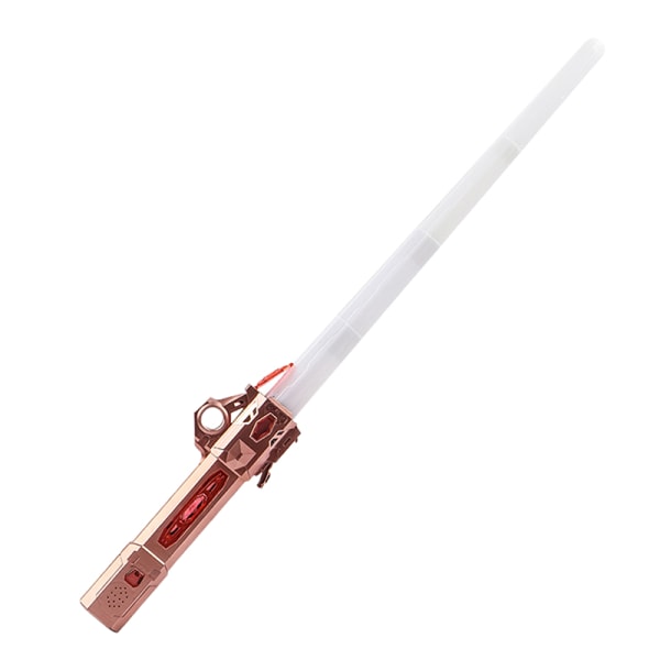 nyt RGB Sword Retractable Light Sabre Legetøj til børn Rose Gold