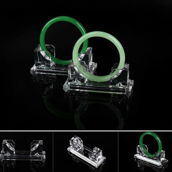 Klar smykker Armbånd Display Holder Bangle Organizer Rack BH K