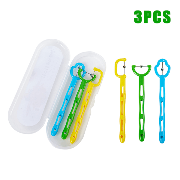 3/4 st Tungspets Tränare Mun Tungspets Tränare Oral Muskel 3PCS