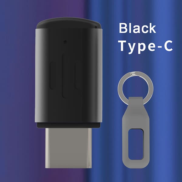 Type C Interface Smart App Control Telefon fjernbetjeningsadapter Black