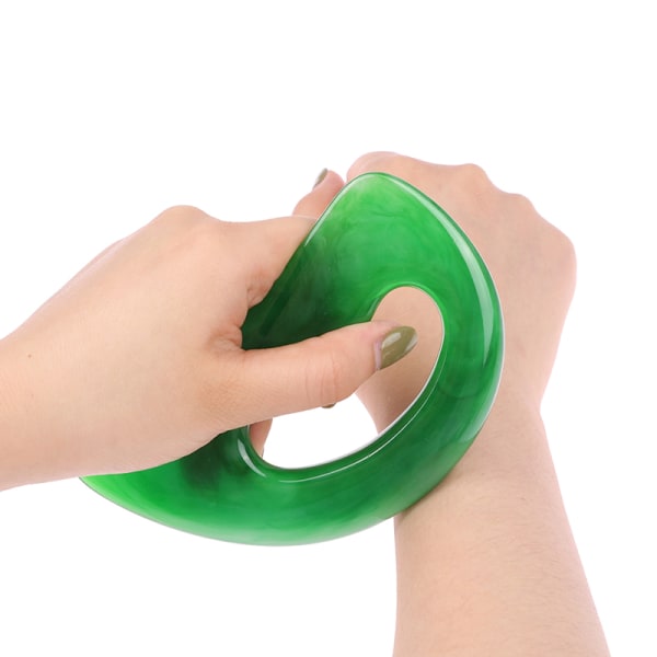 Massageværktøj Lymfedrænage Massager skrabehåndtag Green