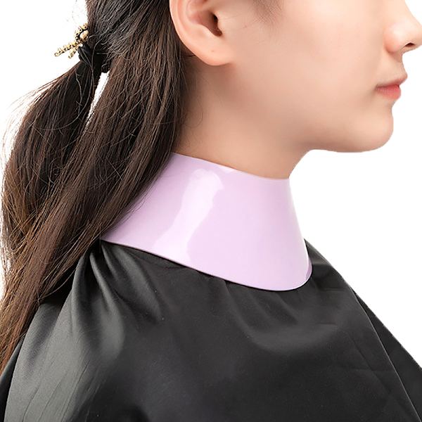 Silikon Neck Protector Skjerf Hår Wrap Salon sjal Black