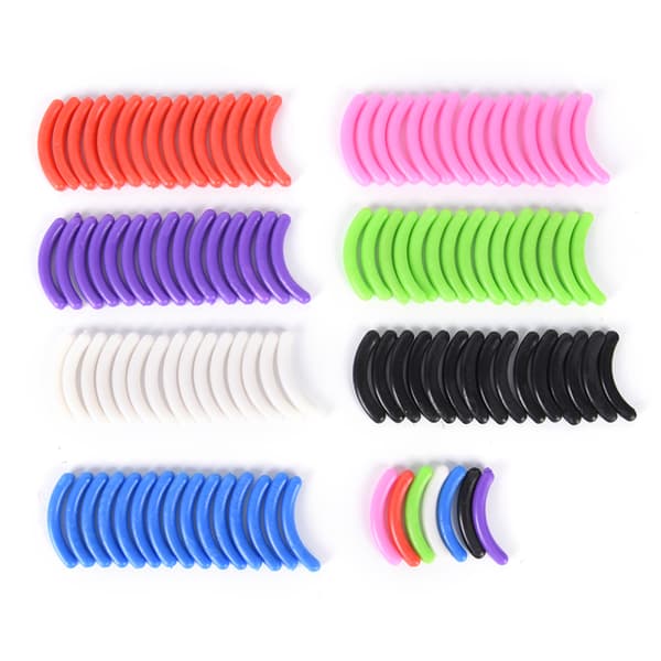 15 st Refill gummikuddar Make Up Tool Ersätter ögonfransböjning Purple