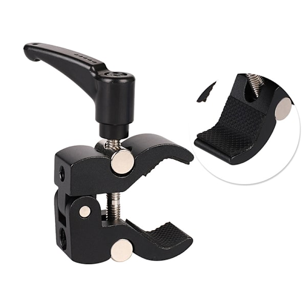 1/4" 3/8" trådklemme Krabbetang Clip til kamera