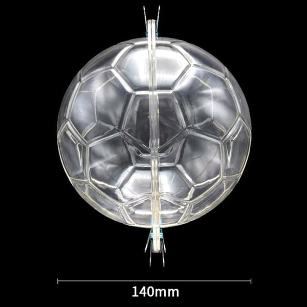 Polycarbonat Form 3D Fodbold Candy Chokolade Form