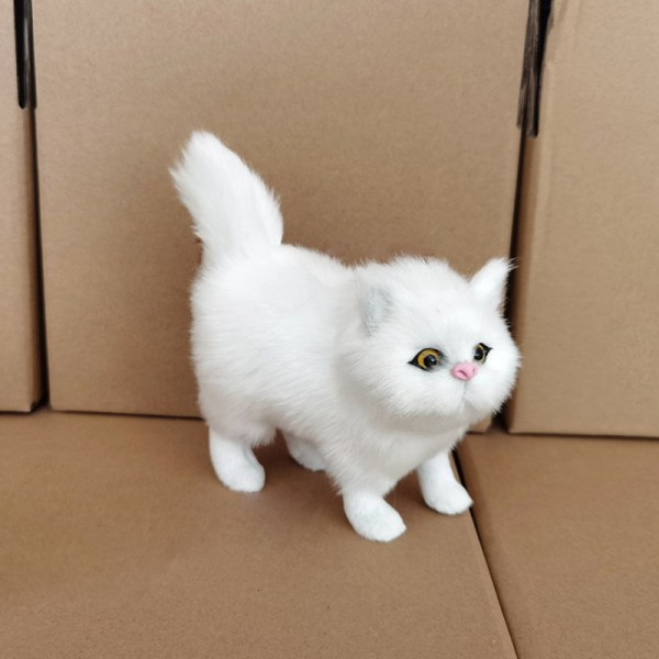 e Simulering Cat Plyschleksaker Mjuk uppstoppad kattunge Modellleksak type-A2