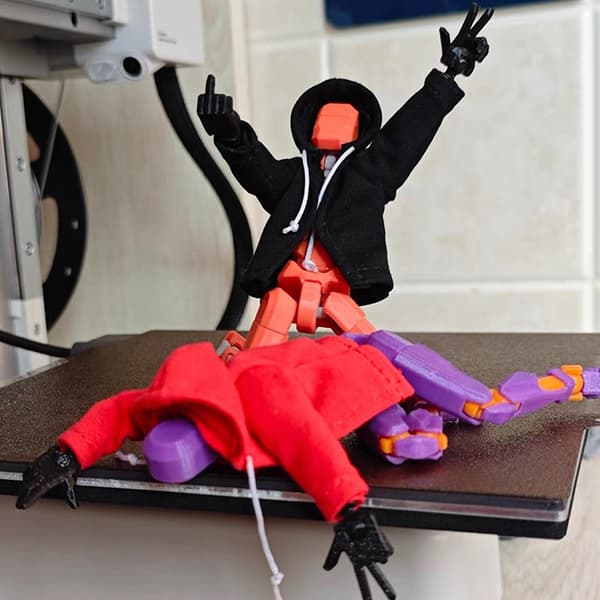Hettegenser Magnetisk Actionfigursett Actionfigur Med Hettegenser A11