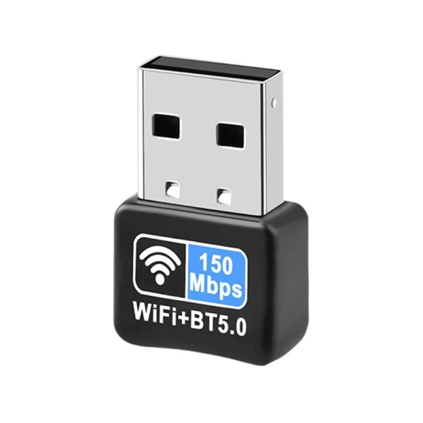 150 Mbps Mini USB trådløs Wifi-adapter Black