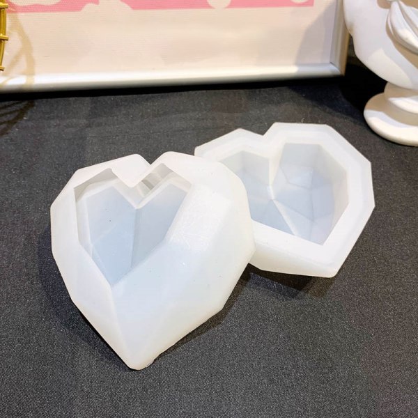 2kpl/ set Heart Design Box Mold Korulaatikon mold