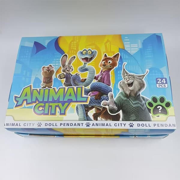2026Anime Nøglering Vedhæng Figurer Nøglering Blind Box Legetøj Til Ch blue