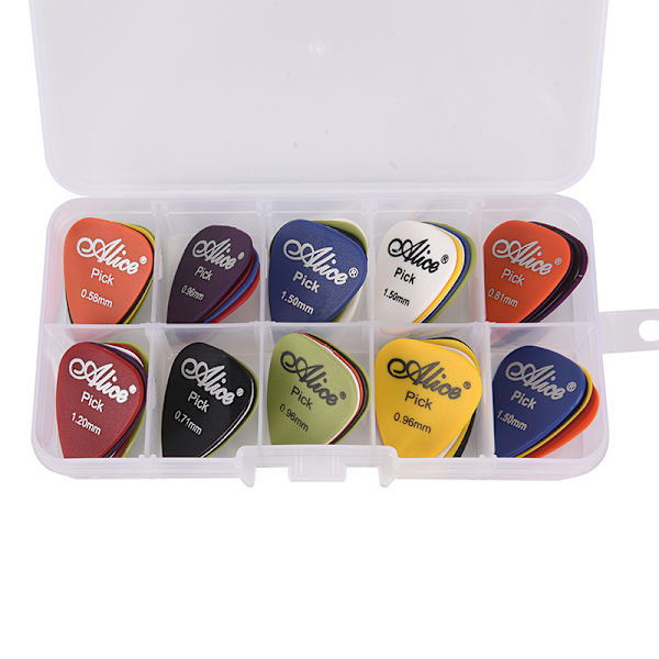 50 kpl / set sähkökitaran valinnat Plectrum kitaratarvikkeet