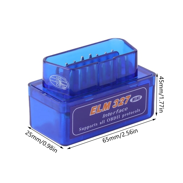 Bluetooth inbyggd diagnos dual mode 5.1 Bluetooth -fordon blue