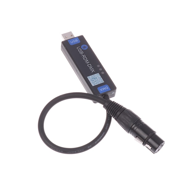 USB-RMD-DMX Mobilapp DMX Dialer Scenljus Trådlös DMX Blå one size