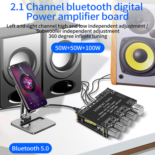 Power Bluetooth 5.0 o Stereosubwoofer