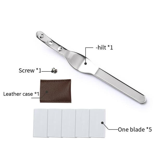 Bread Bakers Blade Lame Slashing Tool med 5 blader