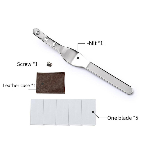 Bread Bakers Blade Lame Slashing Tool med 5 knive