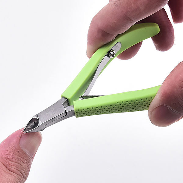 Ruostumaton icle Nipper Nail Art ter Clipper Manicure ter White