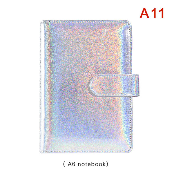 A6 nahkaiset Budget Binder -muistikirjan muistikirja-kirjekuoret A11