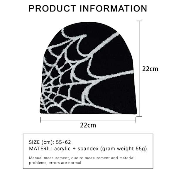 Knitting Beanies Hat Afsnit Kvalitet Cap Mea Culpa Y2k Varm type-A4