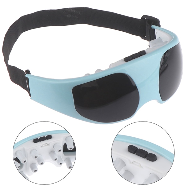Elektriske massasjebriller for øyepleie