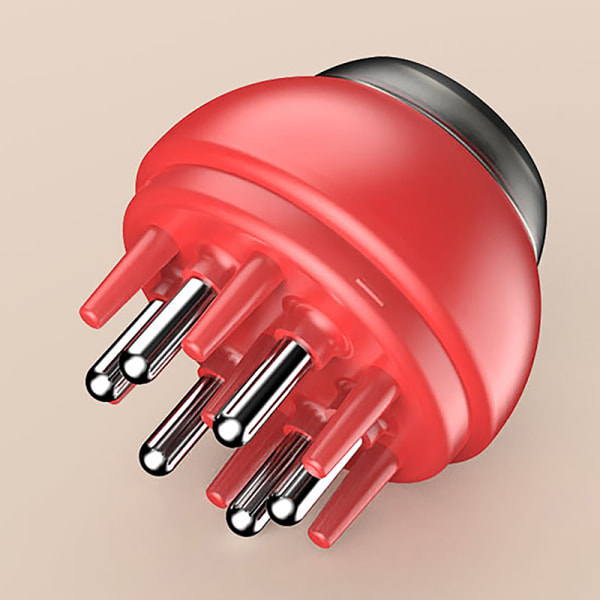 6- Päänahan applikaattori, nestemäinen kampapäähierontalaite Red 7cee | Red  | Fyndiq
