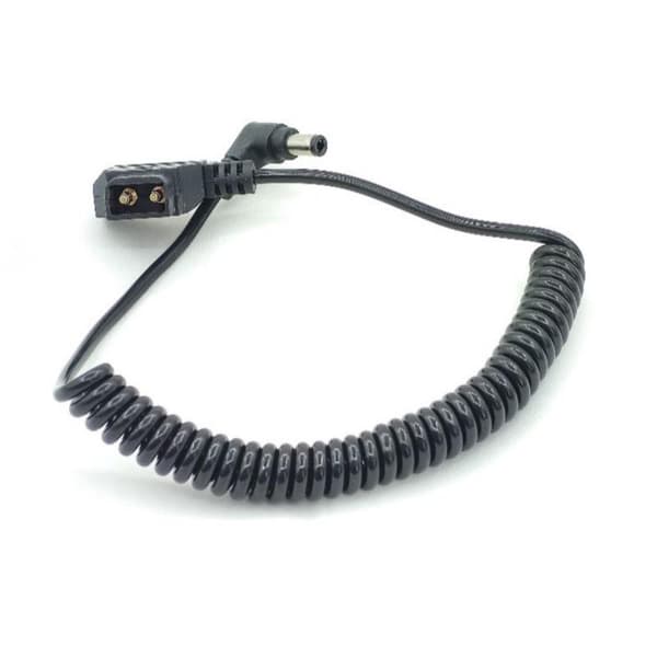 D-Tap hann til rett vinkel DC 5,5x2,5 mm kabel