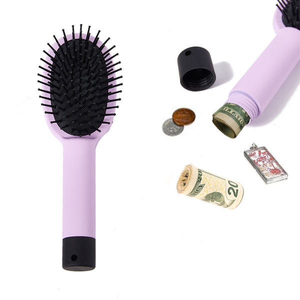 Hiusharja Comb Diversion Stash Safe Secret -osasto