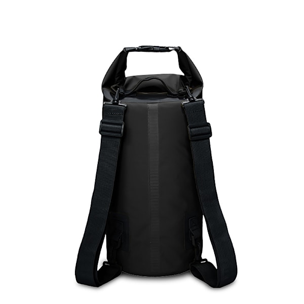 Vandtæt taske Dry Bag rygsæk til sejlsport rafting fiskeri black 10L