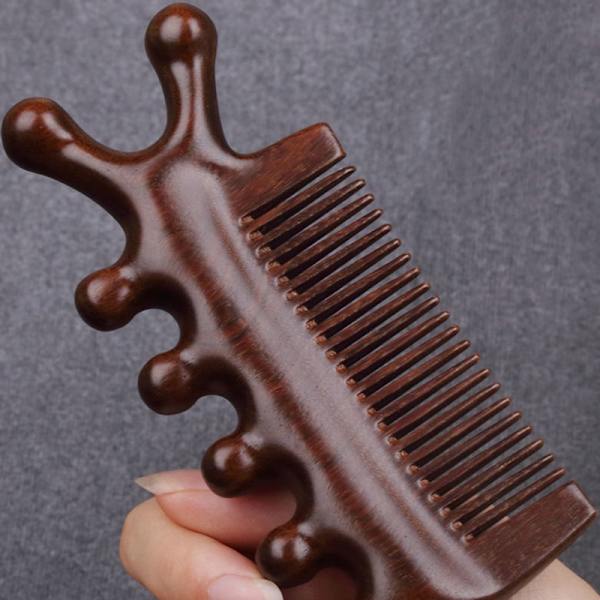 3 in1Body Meridian Massage Comb Five Wide Tooth Comb