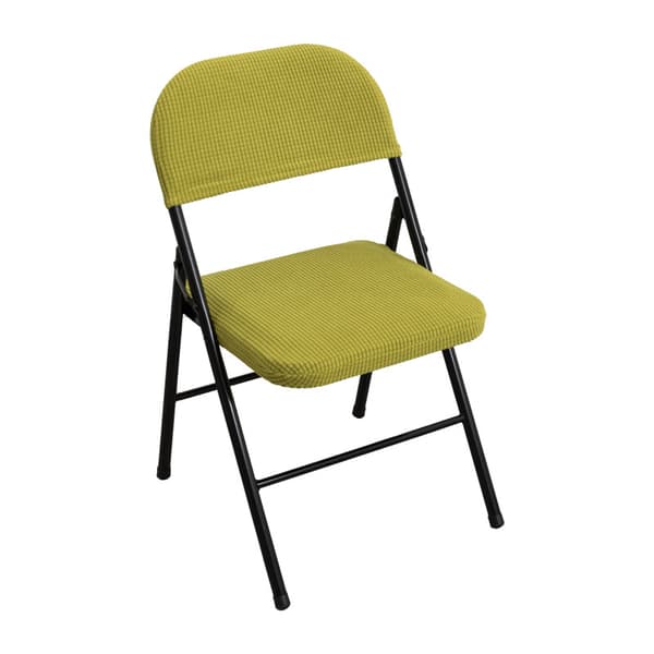 Hushållsfällbar cover Ryggstöd Stolar överdrag light gray