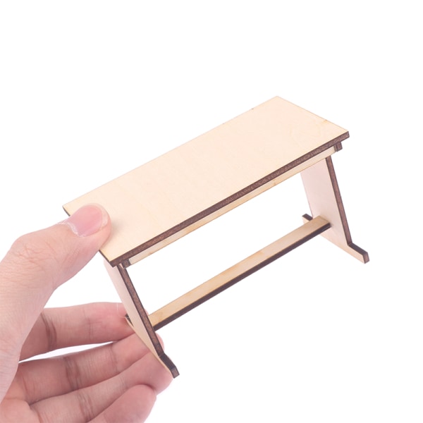 1:12 Dockhus Miniatyrbord Matbord Modell Dekor