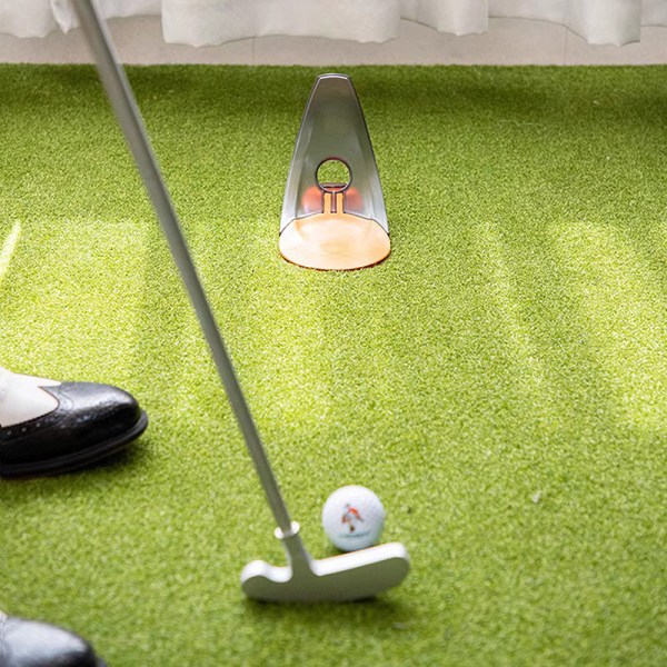 Trycksättning Golftränarhjälp Golfsimulator Golfträning White