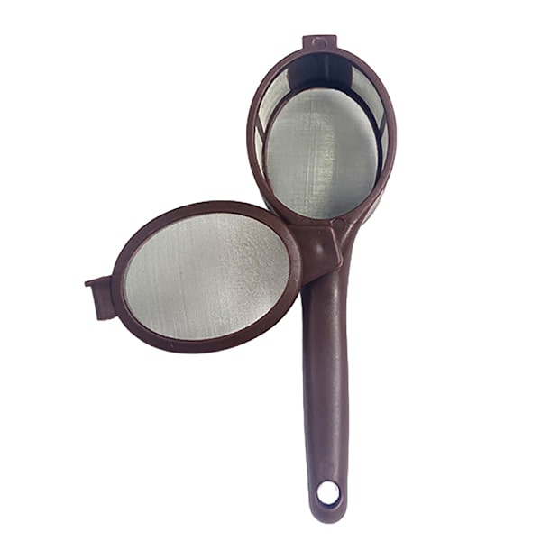 Kaffekapsel pulverfilter ske Te-infuser Genanvendelig