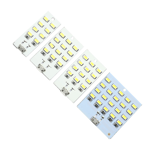 LED belysningspanel USB mobillys nødlys nat C