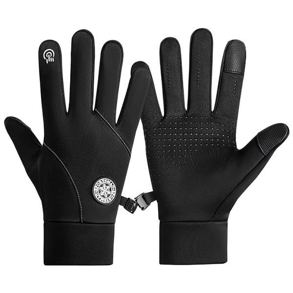 Touch Winter Thermal Warm Full Finger hansker Black A2L 8703 | Black | A2L  | Fyndiq