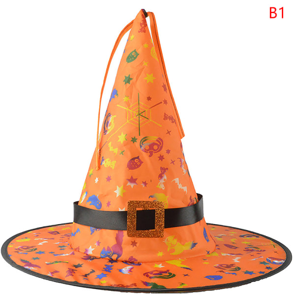 Halloween LED Light Up Hekse Hat Glødende Hekse Kasket Decor Prop B1 d13b |  B1 | Fyndiq