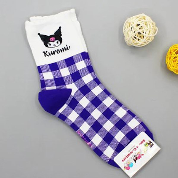 1 Par Sanrio Strumpor Tecknad Anime Barn Spädbarn Bomull Varma A2
