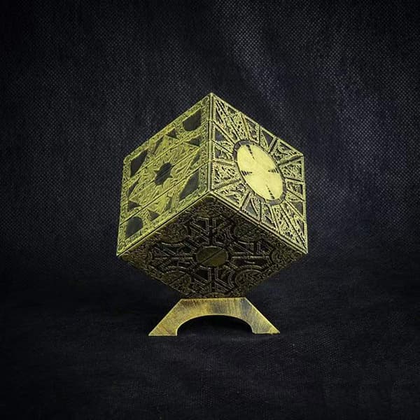 1 stk Hellraiser Puzzle Box Moveable Lament Horror Terror Figurer