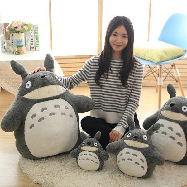 30CM Totoro Plys Legetøj Fyldt Blød Dyre Totoro Pude A