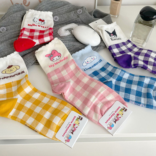 1 Par Sanrio Sokker Tegneserie Anime Barn Spedbarn Bomull Varm A5