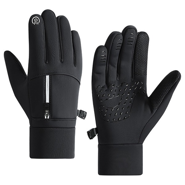 Touch Winter Thermal Lämpimät Full Finger Gloves Gray XXL