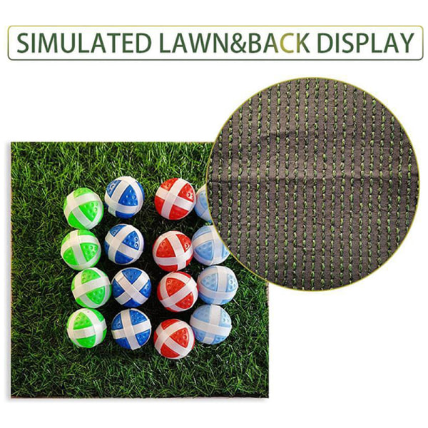 Mini Casual Golf Game Set Auxiliary Practice Golf Prop