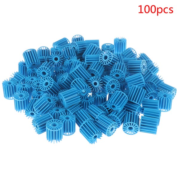 100st 15*16mm Bio Balls Aquarium Pond Filter