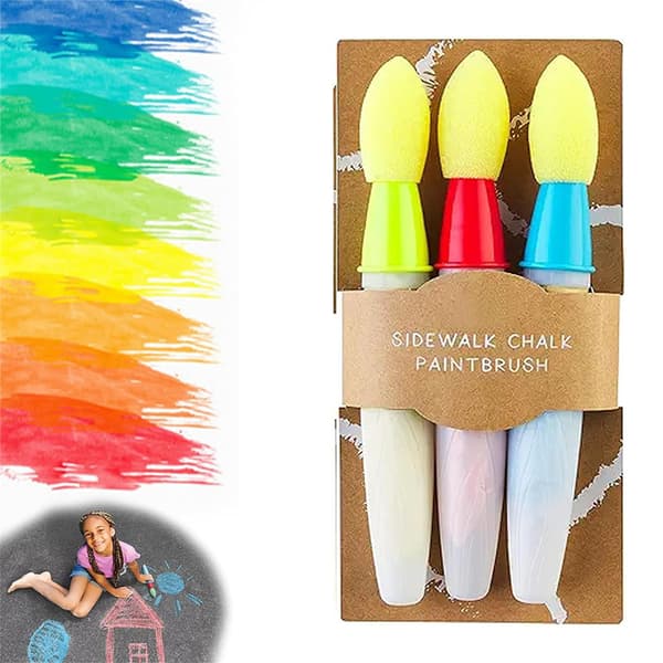 Liitutaulumaalipensseli Multicolor