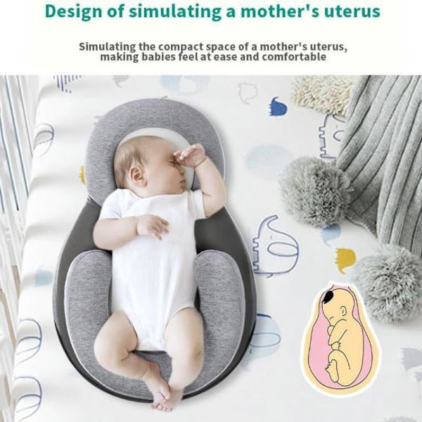 Babynest Baby Snuggle Seng Justerbar Baby Kile Lounger Anti Ov one size
