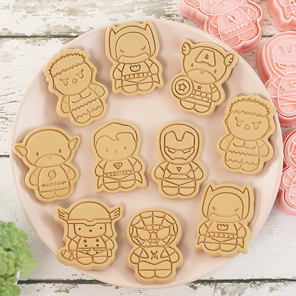 8 kpl Anime-muovisia molds